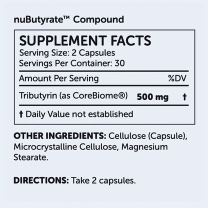 nuButyrate by nuBioAge