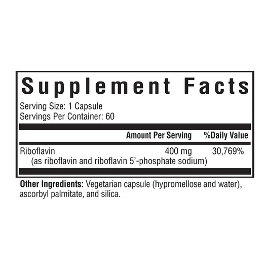 riboflavin By Seeking Health SF